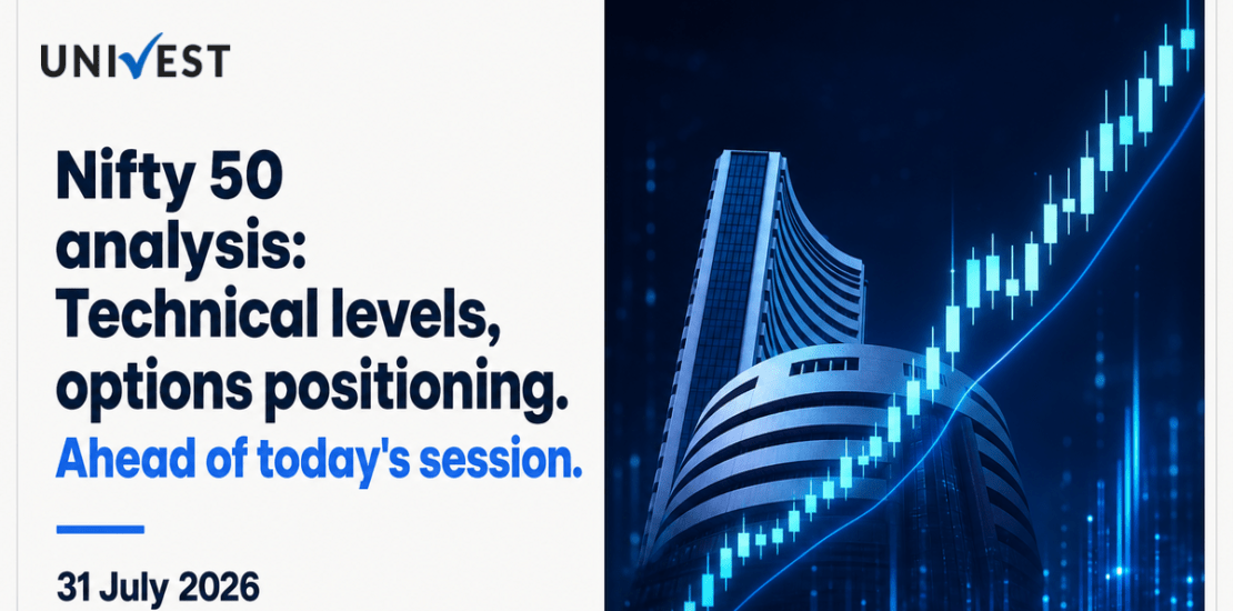 Nifty 50 Analysis: Technical Levels, Options Positioning, Sector Rotation and FII/DII Flows Ahead of Today's Session