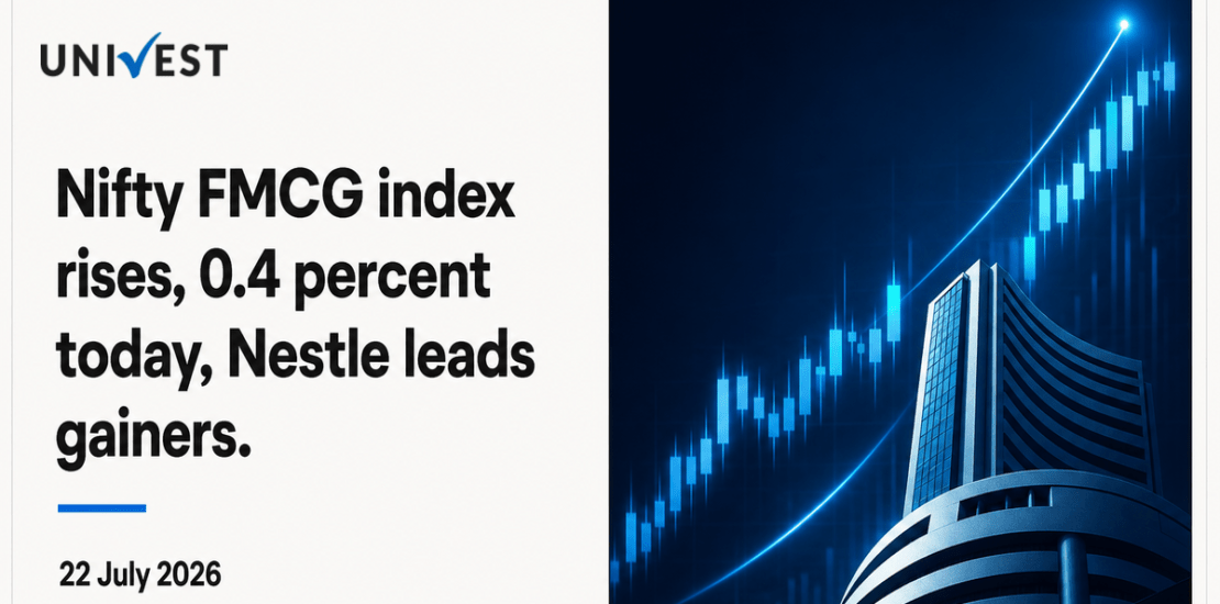 Nifty FMCG Index Rises 0.4 Percent as Nestle, United Breweries Lead Sector Gainers