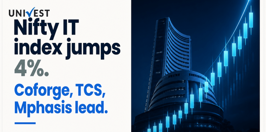 Nifty IT Index Today Jumps 4 Percent as Coforge, TCS, Mphasis Lead Sector Gainers