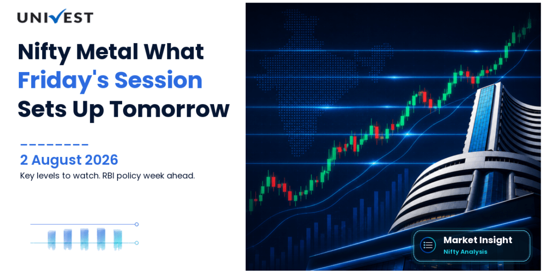 Nifty Metal Prediction for Tomorrow, Monday 3 August 2026: What Friday's Session Sets Up
