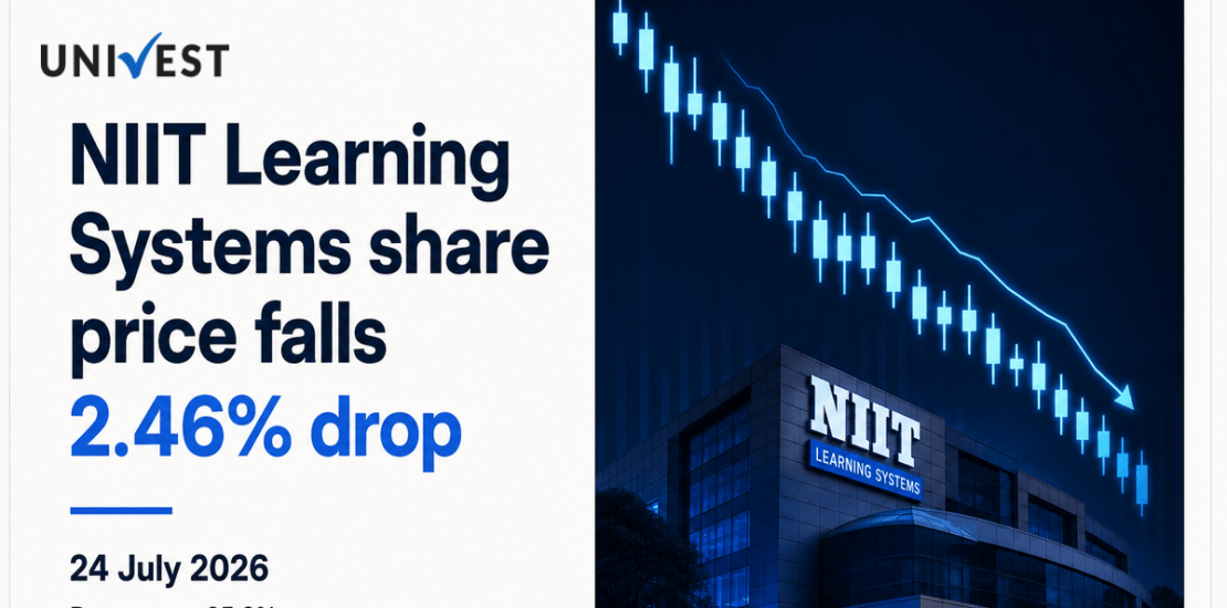 NIIT Learning Systems Share Price Falls After Q1 Results, Trades Near Rs 226.08