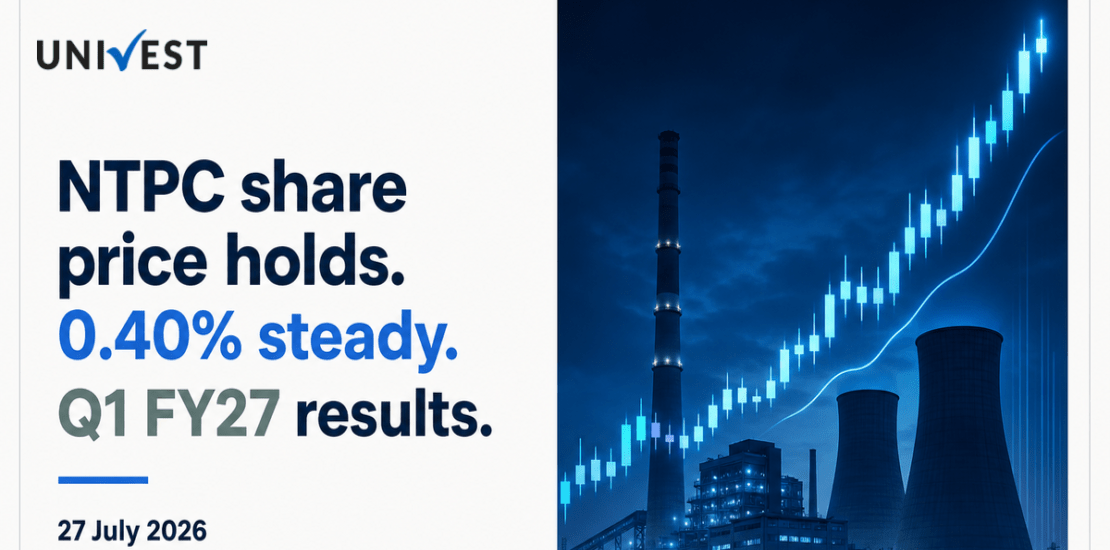 NTPC Share Price Stays Steady 0.40% After Q1 FY27 Results