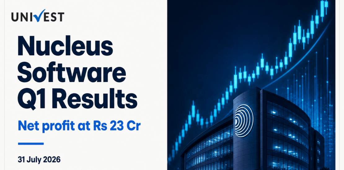 Nucleus Software Q1 Results FY27: Net Profit at Rs 23 Cr for June 2026 Quarter