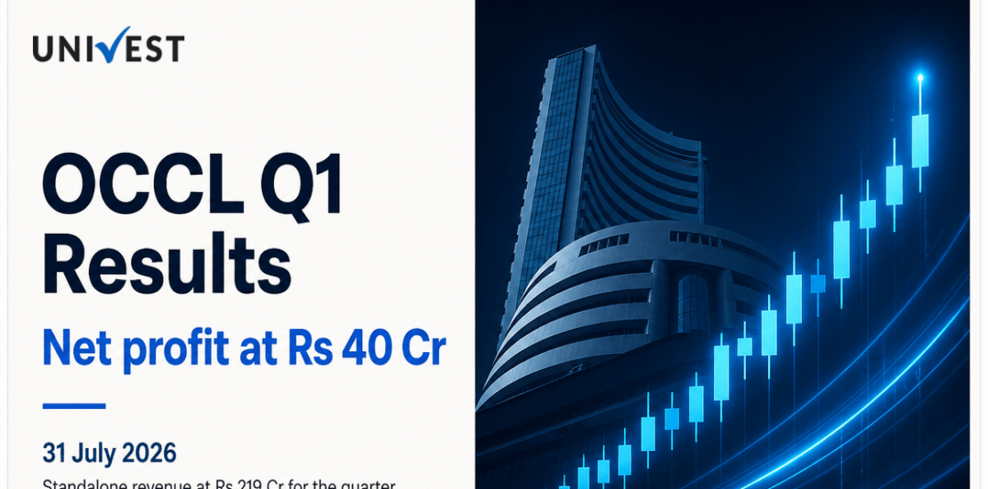 OCCL Q1 Results FY27: Net Profit at Rs 40 Cr for June 2026 Quarter