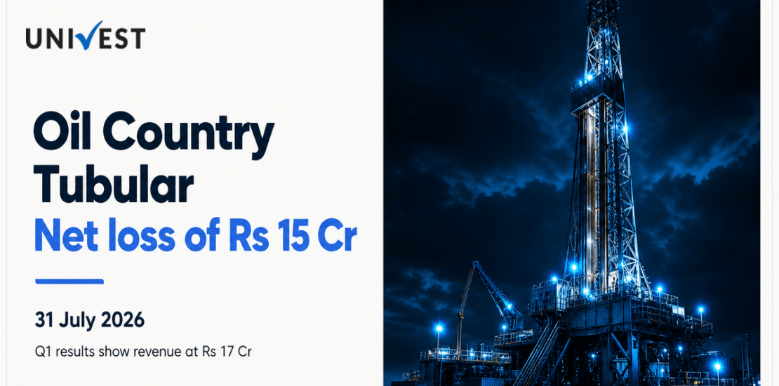 Oil Country Tubular Q1 Results FY27: Net Loss at Rs 15 Cr for June 2026 Quarter