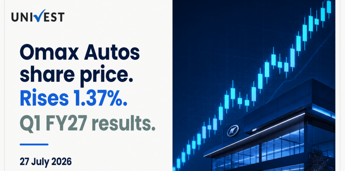 Omax Autos Share Price Rises 1.37% After Q1 FY27 Results