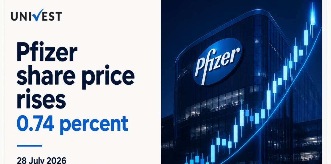 Pfizer Share Price Rises 0.74 Percent Even as CFO Amit Agarwal Resigns, to Step Down in October