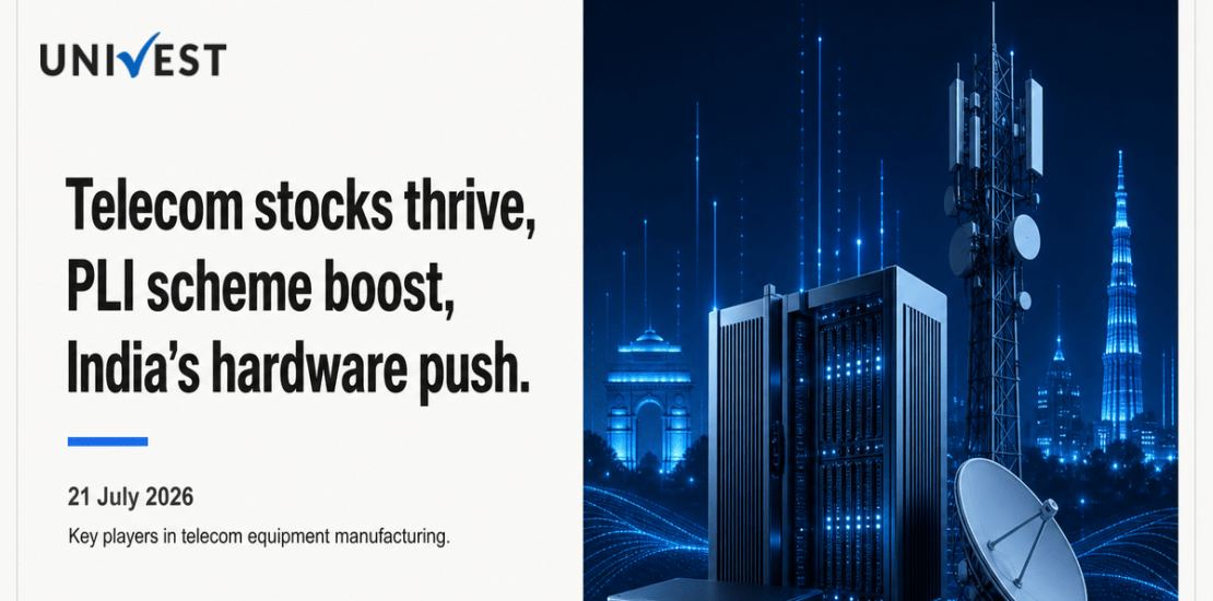 3 PLI Scheme Beneficiary Stocks in Telecom Equipment Manufacturing