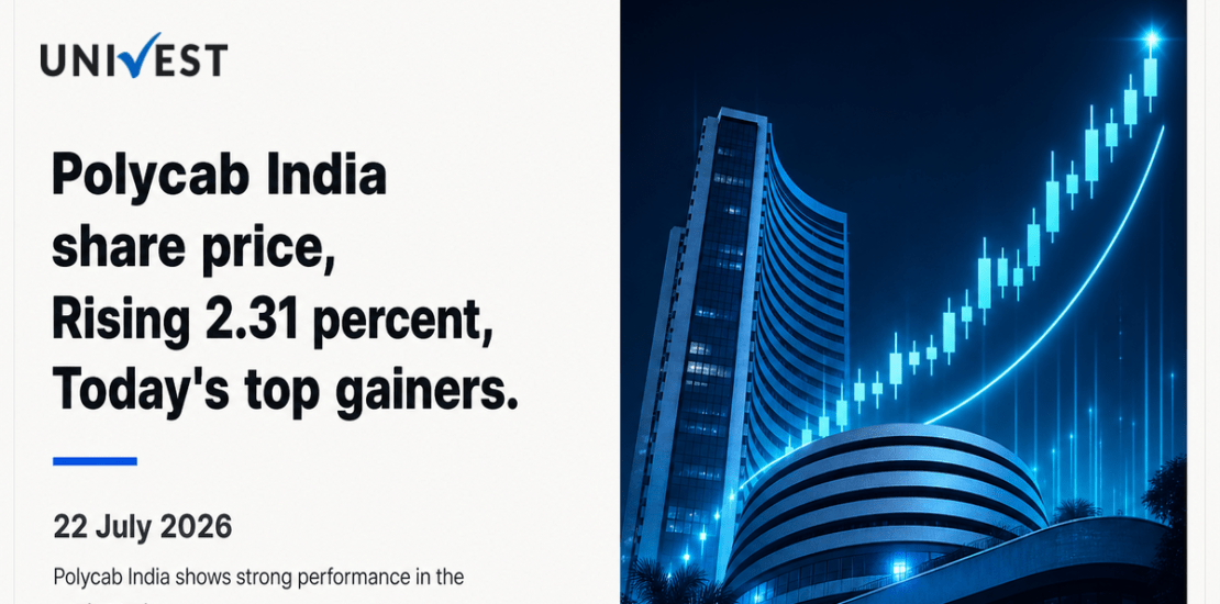 Polycab India Share Price Rising 2.31 Percent Today, Among Today's Top Gainers