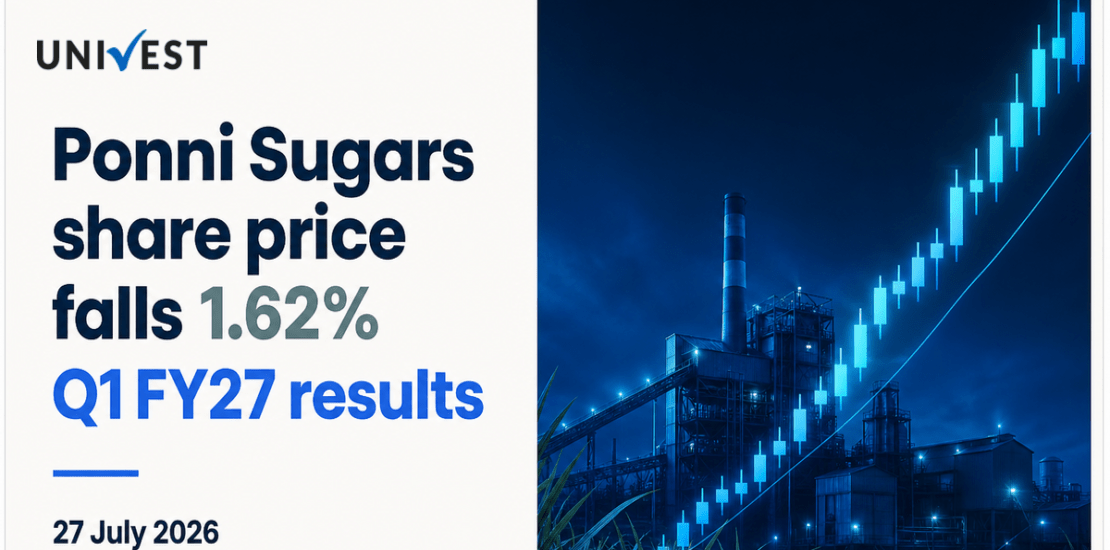 Ponni Sugars Share Price Falls 1.62% After Q1 FY27 Results
