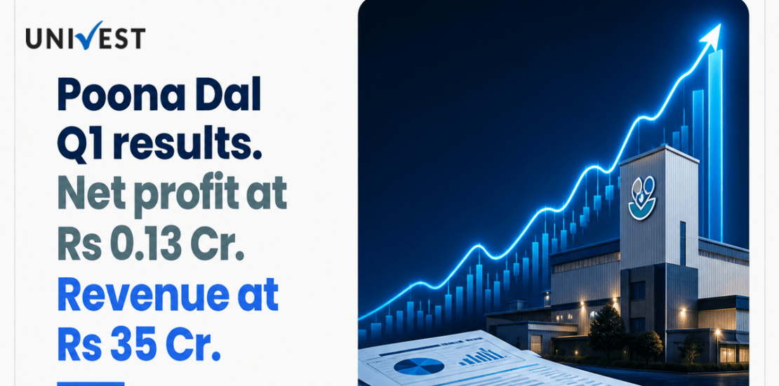 Poona Dal Q1 Results FY27: Net Profit at Rs 0.13 Cr for June 2026 Quarter