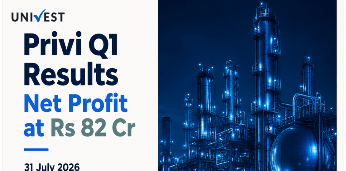 Privi Speciality Chemicals Q1 Results FY27: Net Profit at Rs 82 Cr for June 2026 Quarter
