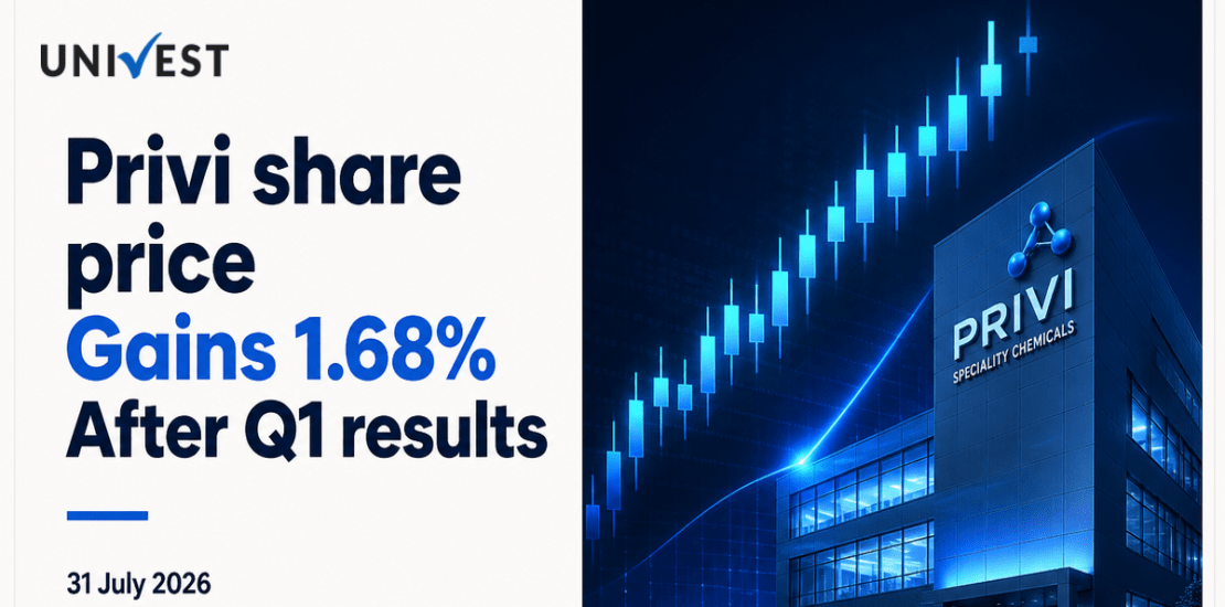 Privi Speciality Chemicals Share Price Gains 1.68% After Q1 Results