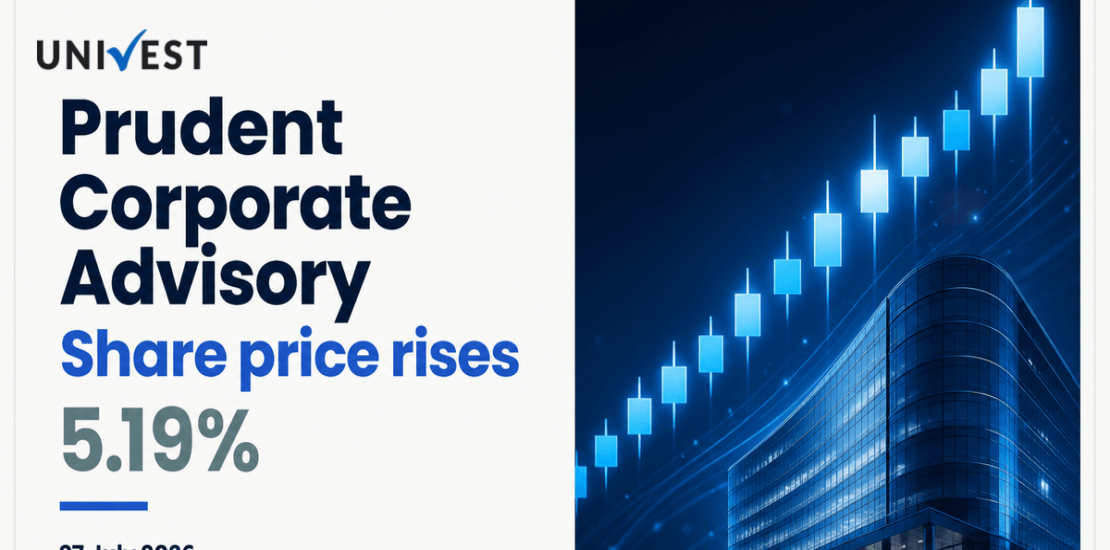 Prudent Corporate Advisory Share Price Rises 5.19% After Q1 FY27 Results