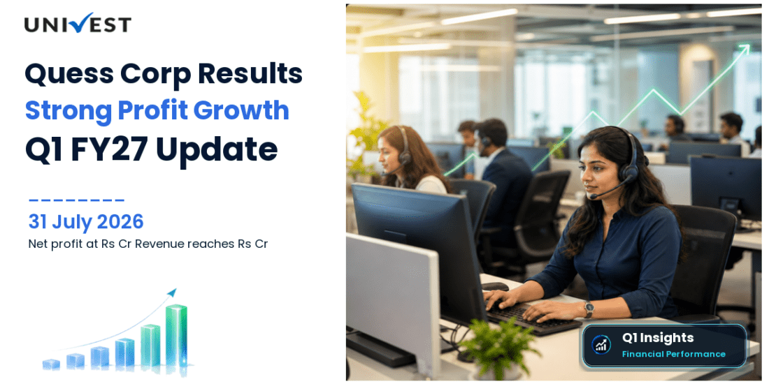 Quess Corp Q1 Results FY27: Net Profit at Rs 82 Cr for June 2026 Quarter