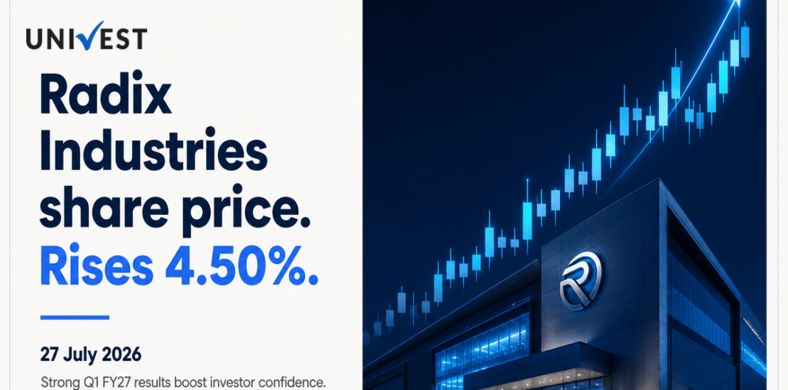 Radix Industries Share Price Rises 4.50% After Q1 FY27 Results