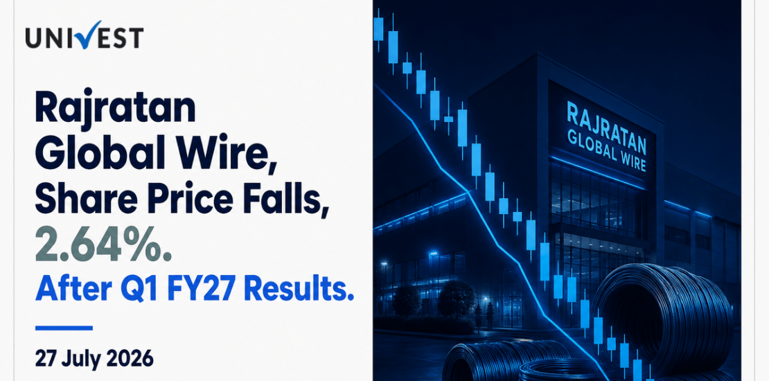 Rajratan Global Wire Share Price Falls 2.64% After Q1 FY27 Results