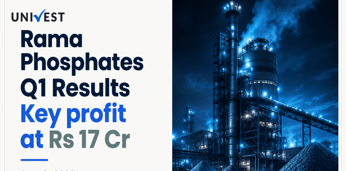 Rama Phosphates Q1 Results FY27: Net Profit at Rs 17 Cr for June 2026 Quarter