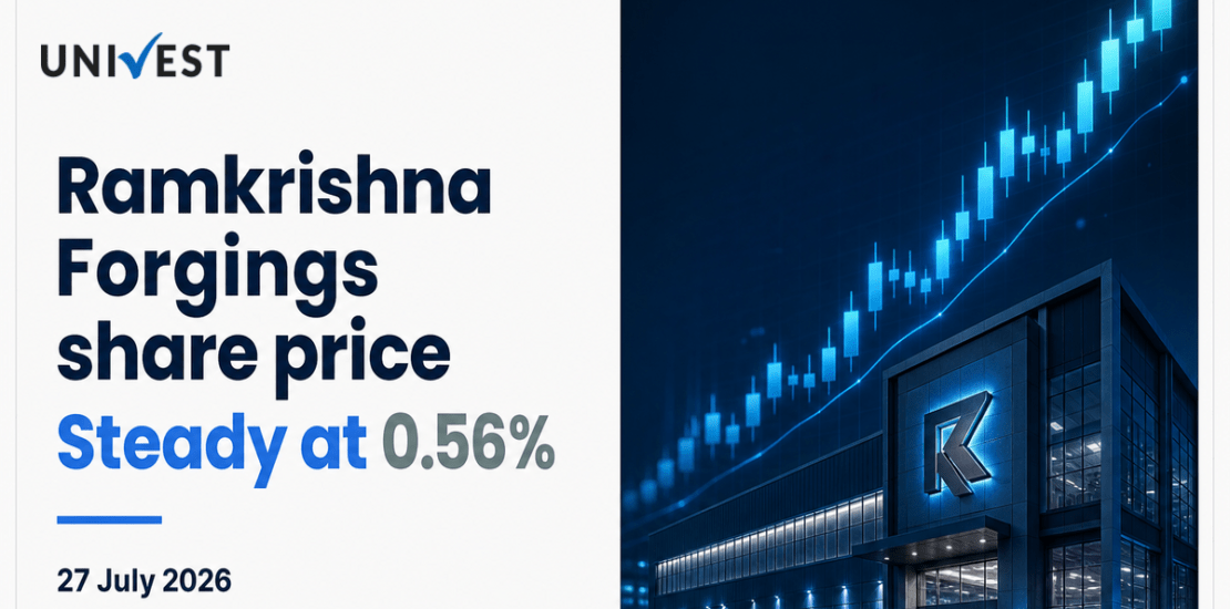 Ramkrishna Forgings Share Price Stays Steady 0.56% After Q1 FY27 Results