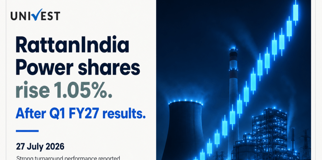 RattanIndia Power Share Price Rises 1.05% After Q1 FY27 Results