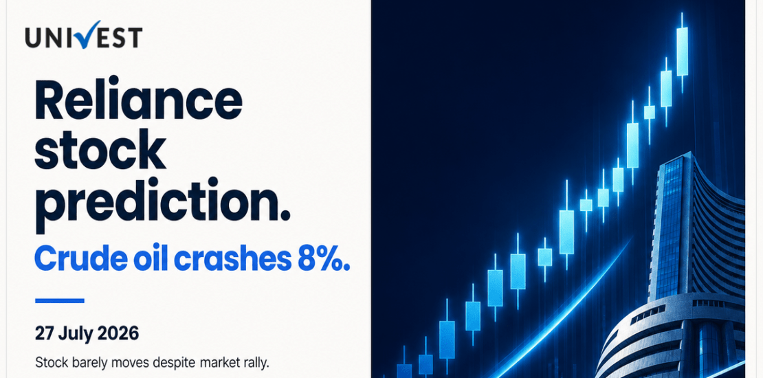 Reliance Prediction for Tomorrow, 28 July 2026: Stock Barely Moves at Rs 1,280 Even as Crude Oil Crashes Nearly 8 Percent