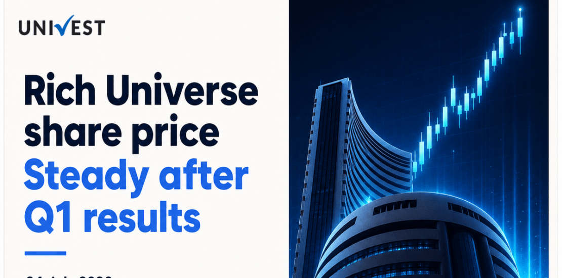 Rich Universe Share Price Steady After Q1 Results, Trades Near Rs 9.66