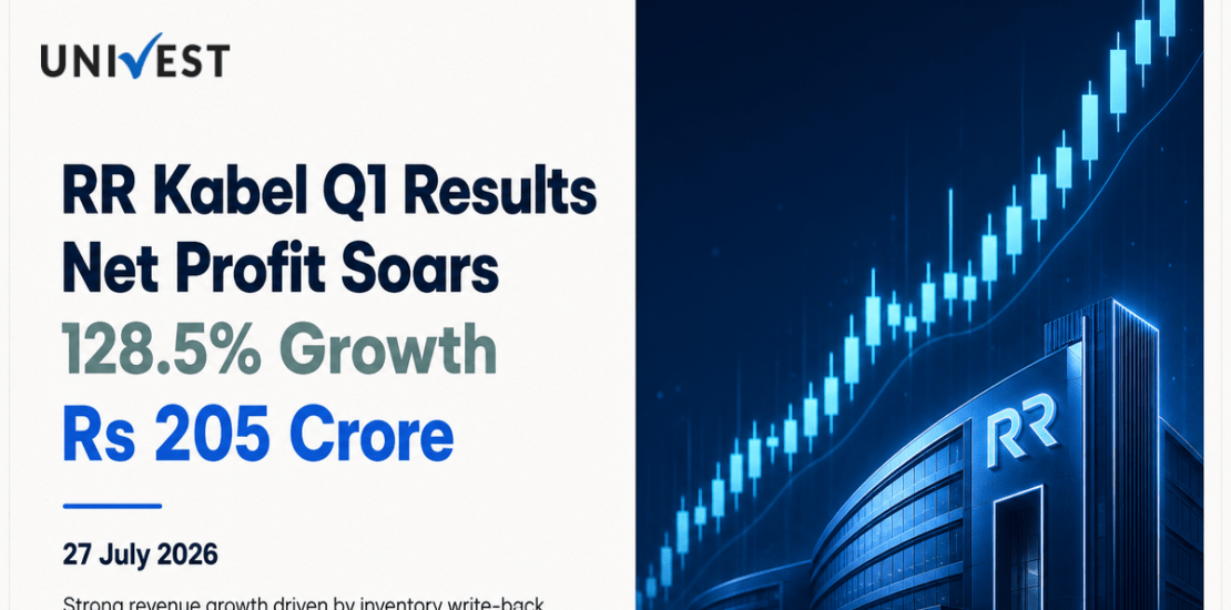 RR Kabel Q1 Results FY27: Net Profit Surges 128.5% to Rs 205 Crore on Inventory Write-Back