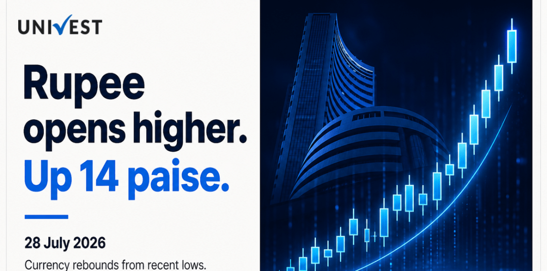 Rupee Today Opens Higher at 95.75 Per Dollar on 28 July 2026, Up 14 Paise From Previous Close