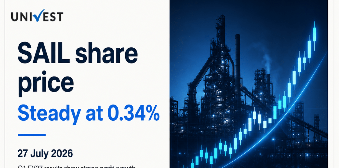 SAIL Share Price Stays Steady 0.34% After Q1 FY27 Results