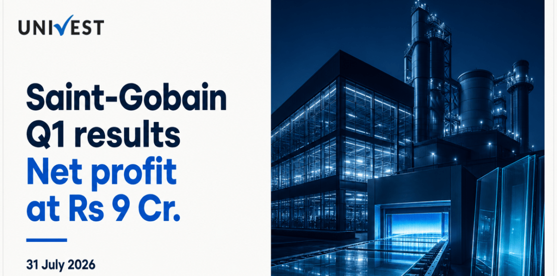 Saint-Gobain Sekurit India Q1 Results FY27: Net Profit at Rs 9 Cr for June 2026 Quarter