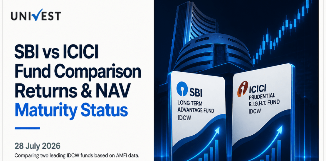 SBI Long Term Advantage Fund - Series VI IDCW vs ICICI Prudential R.I.G.H.T. IDCW: NAV, Returns and Maturity Status Compared