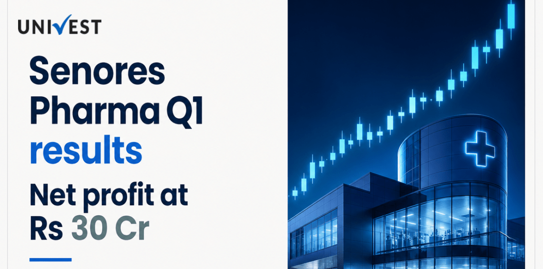 Senores Pharma Q1 Results FY27: Net Profit at Rs 30 Cr for June 2026 Quarter