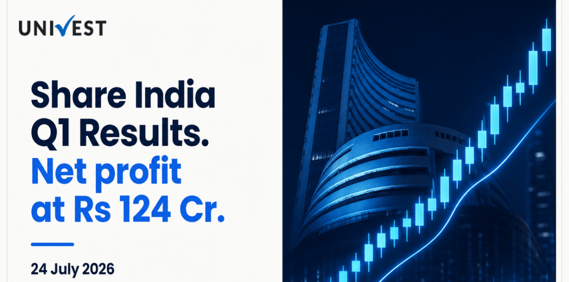 Share India Q1 Results FY27: Net Profit at Rs 124 Cr for June 2026 Quarter