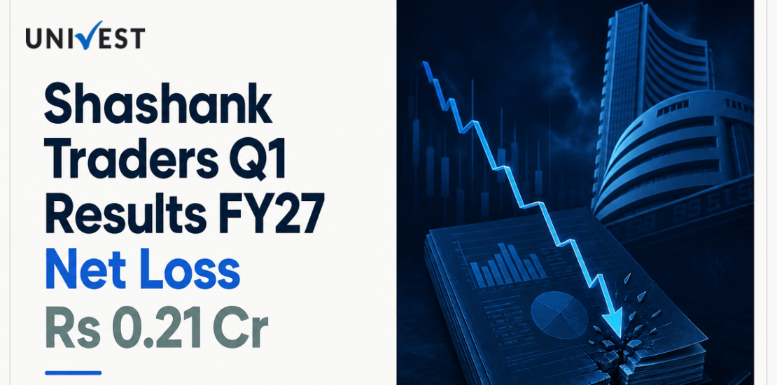 Shashank Traders Q1 Results FY27: Net Loss at Rs 0.21 Cr for June 2026 Quarter