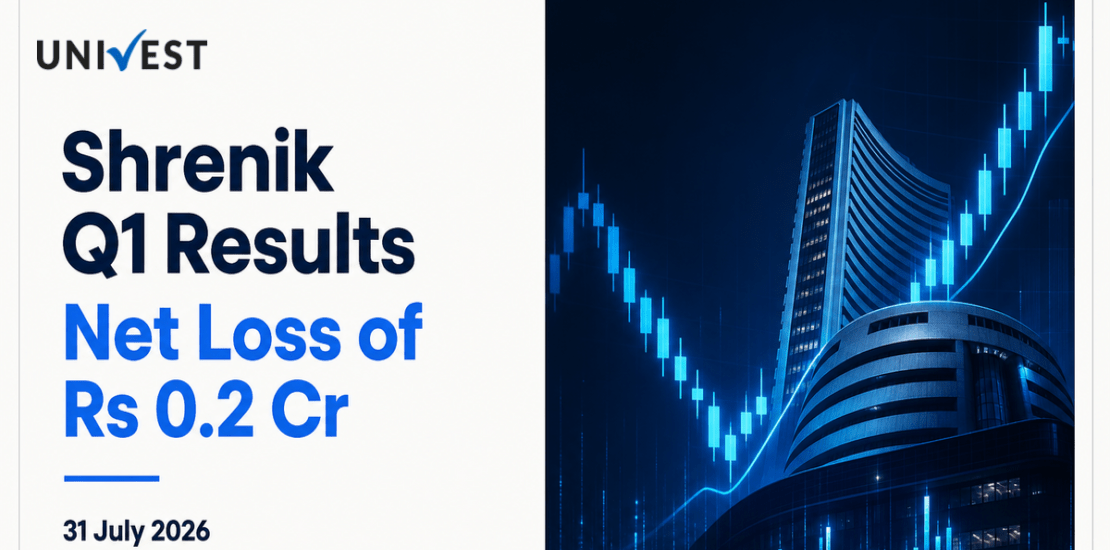 Shrenik Q1 Results FY27: Net Loss at Rs 0.2 Cr for June 2026 Quarter