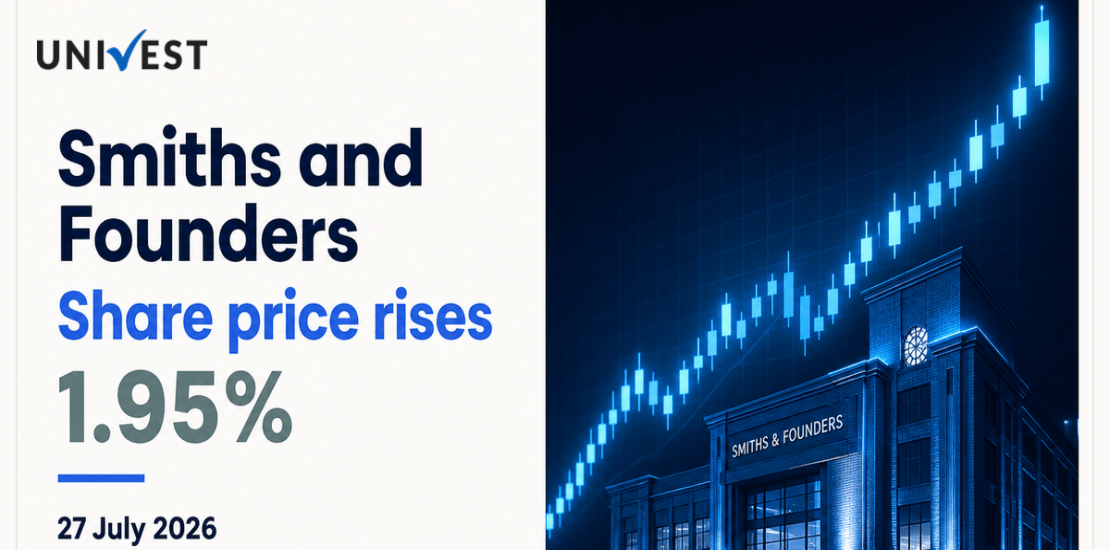 Smiths and Founders Share Price Rises 1.95% After Q1 FY27 Results