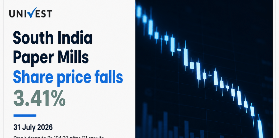 South India Paper Mills Share Price Falls 3.41% After Q1 Results