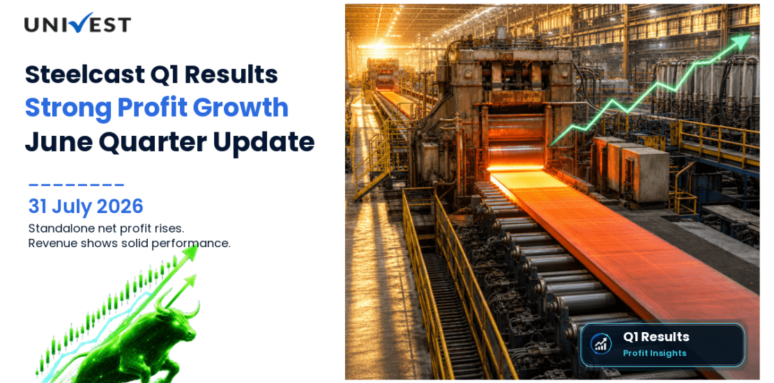 Steelcast Q1 Results FY27: Net Profit at Rs 23 Cr for June 2026 Quarter