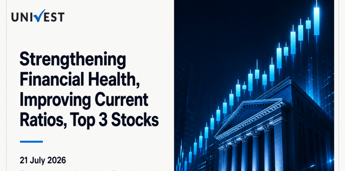 3 Stocks With Improving Current Ratio and Liquidity Position