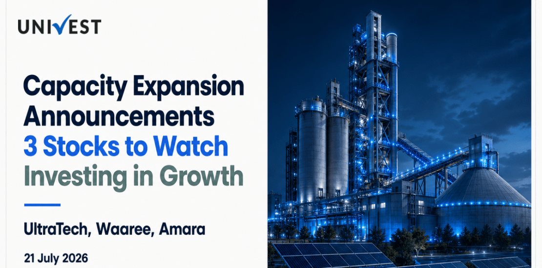 3 Stocks With Recent Capacity Expansion Announcements