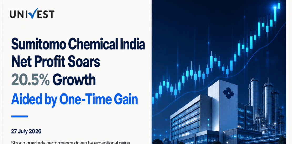 Sumitomo Chemical India Q1 Results FY27: Net Profit Rises 20.5% to Rs 215 Crore, Aided by One-Time Gain