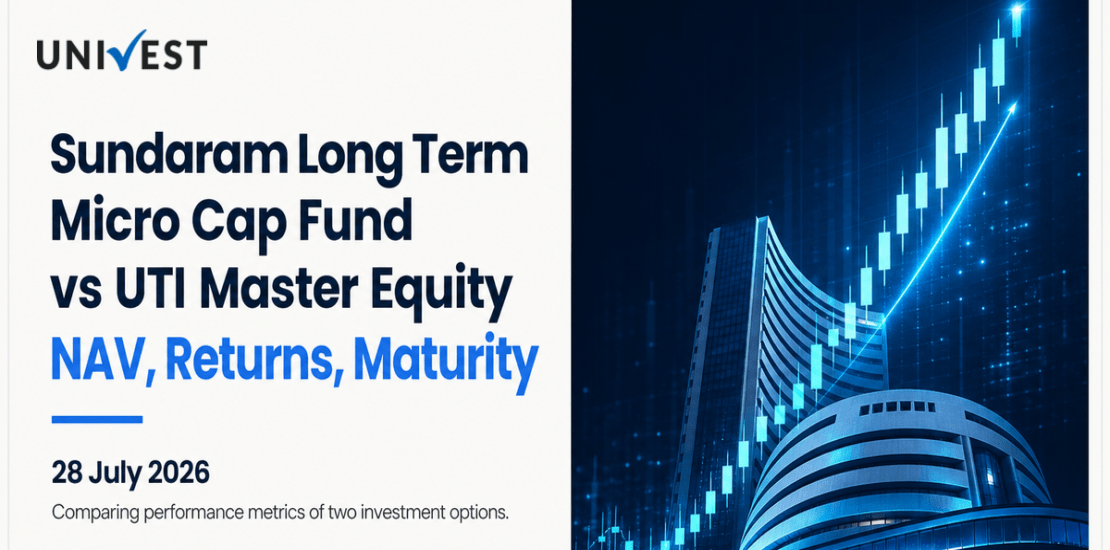 Sundaram Long Term Micro Cap Tax Advantage Fund Series IV Direct Plan IDCW Payout vs UTI Master Equity Plan: NAV, Returns and Maturity Status Compared