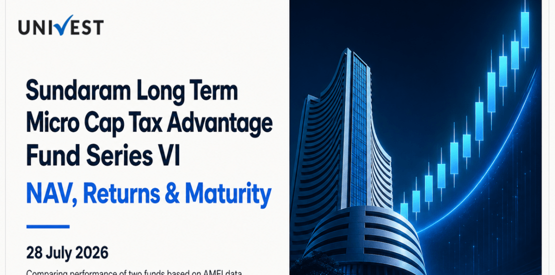 Sundaram Long Term Micro Cap Tax Advantage Fund Series VI Direct Plan IDCW Payout vs SBI Series V IDCW: NAV, Returns and Maturity Status Compared