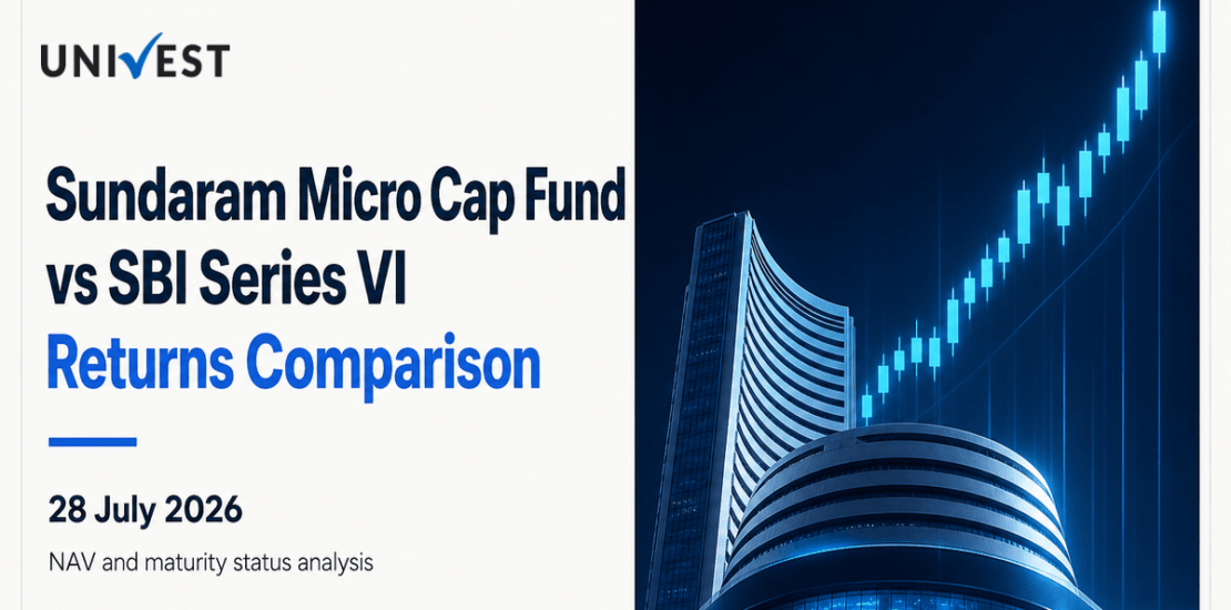 Sundaram Long Term Micro Cap Tax Advantage Fund Series VI Regular Plan IDCW Payout vs SBI Series VI IDCW: NAV, Returns and Maturity Status Compared