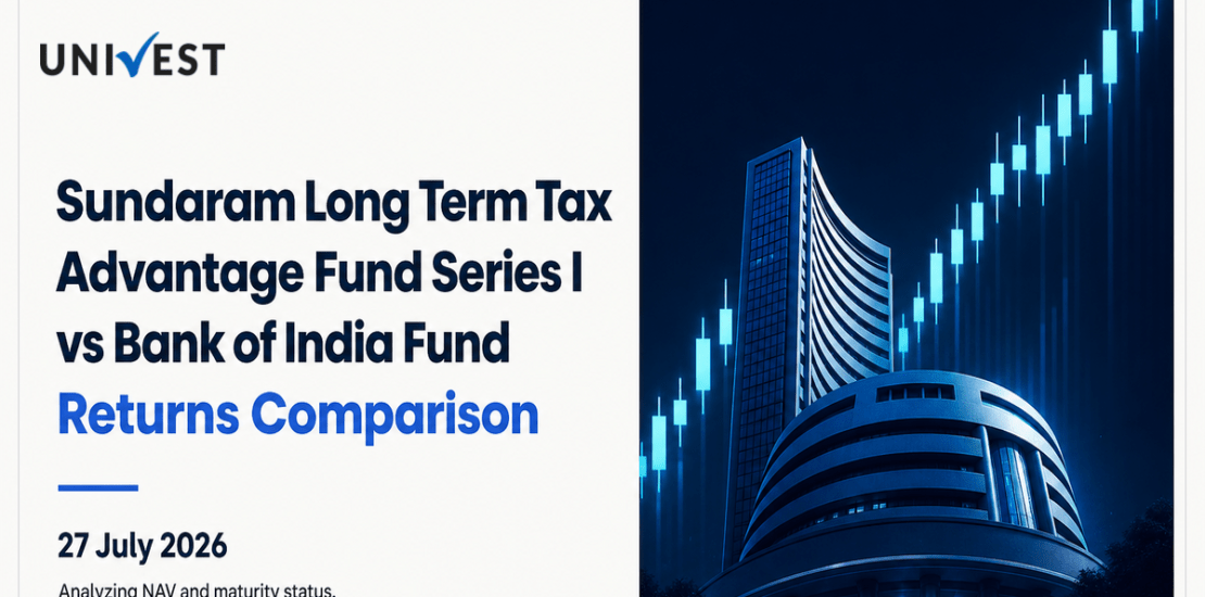Sundaram Long Term Tax Advantage Fund Series I Direct Plan IDCW Payout vs Bank of India Mid Cap Tax Fund Series 1 Direct IDCW: NAV, Returns and Maturity Status Compared