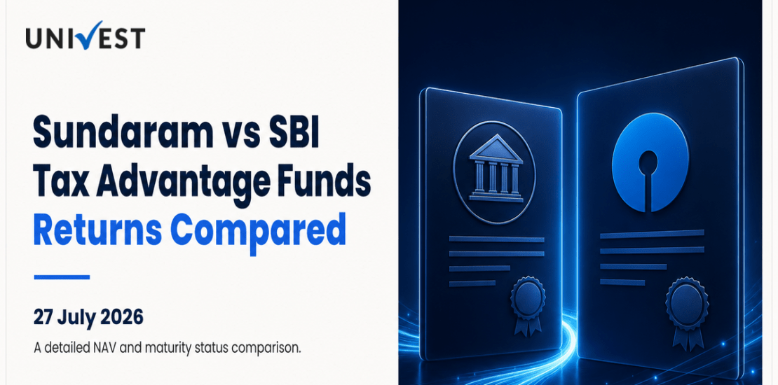 Sundaram Long Term Tax Advantage Fund Series I Direct Plan IDCW Payout vs SBI Series IV IDCW: NAV, Returns and Maturity Status Compared