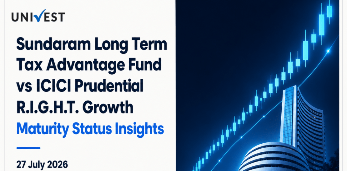 Sundaram Long Term Tax Advantage Fund Series I Regular Plan IDCW Payout vs ICICI Prudential R.I.G.H.T. Growth: NAV, Returns and Maturity Status Compared