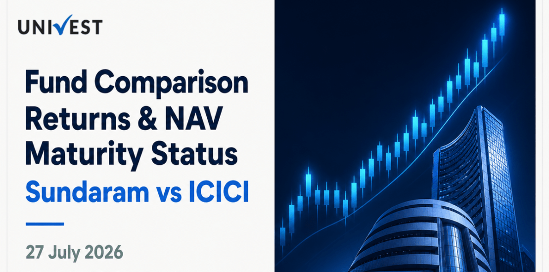 Sundaram Long Term Tax Advantage Fund Series I Regular Plan IDCW Payout vs ICICI Prudential Wealth Enhancement Fund: NAV, Returns and Maturity Status Compared