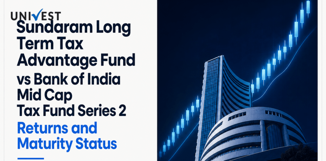 Sundaram Long Term Tax Advantage Fund Series II Regular Plan IDCW Payout vs Bank of India Mid Cap Tax Fund Series 2 Direct IDCW: NAV, Returns and Maturity Status Compared
