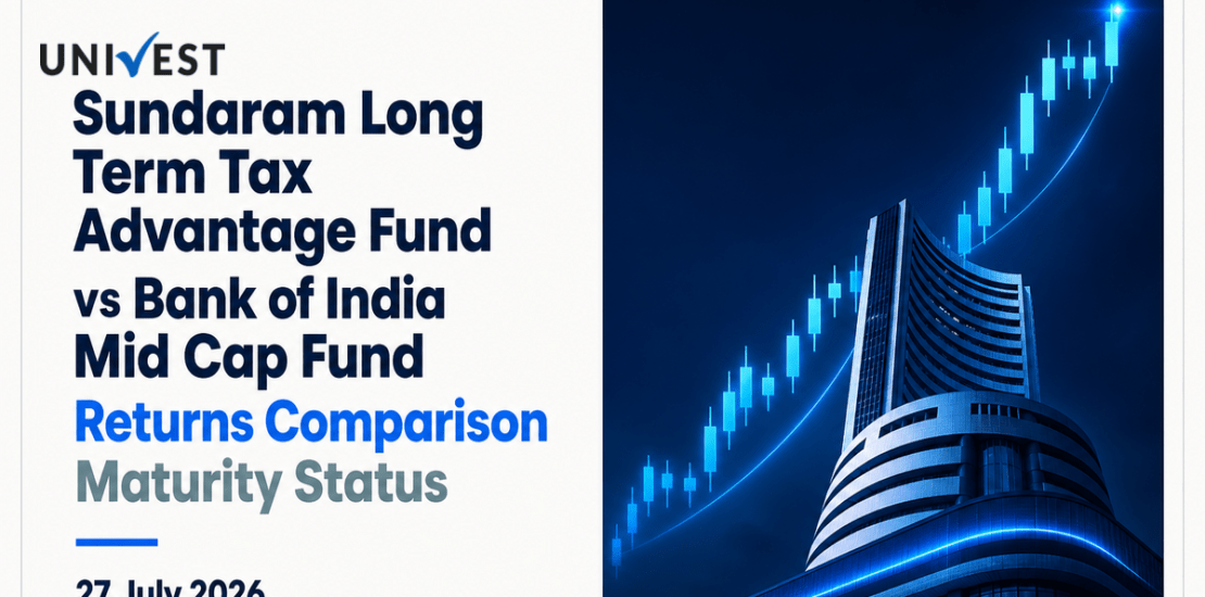 Sundaram Long Term Tax Advantage Fund Series IV Direct Plan IDCW Payout vs Bank of India Mid Cap Tax Fund Series 2 Direct IDCW: NAV, Returns and Maturity Status Compared